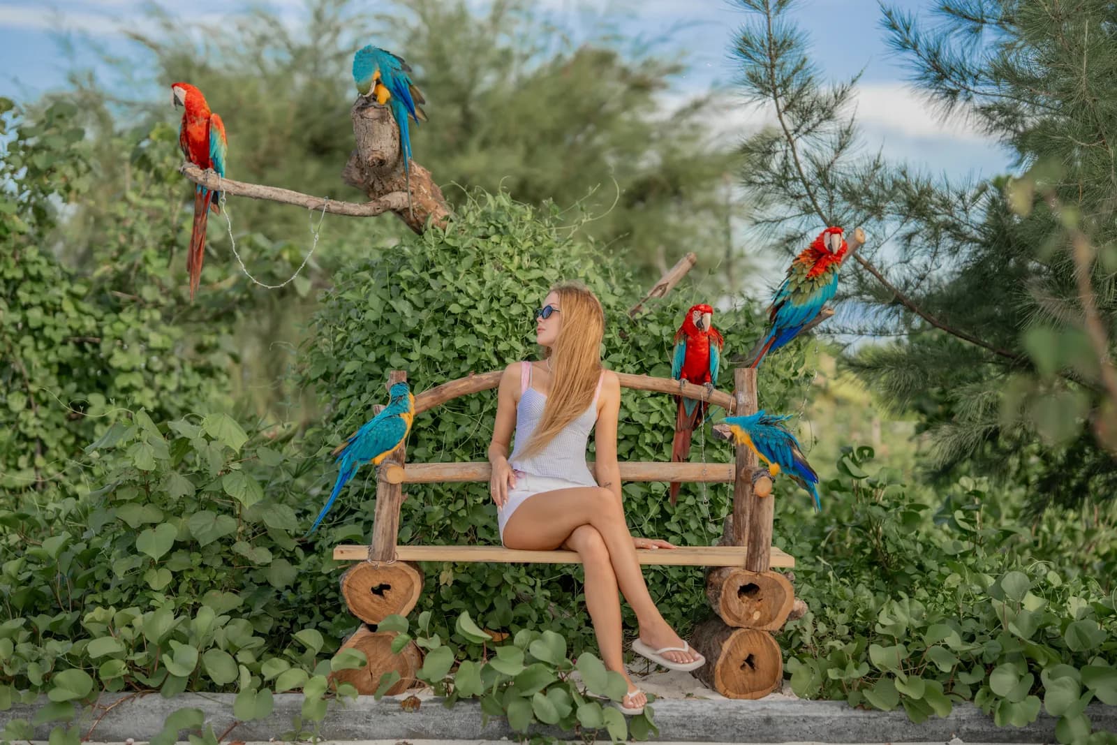Island portrait photography at Vahmaafushi
